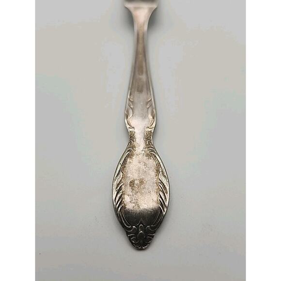 Vtg WM Rogers & Sons ROYAL MANOR Extra Silverplate Flat Handle Butter Knife - Picture 8 of 8